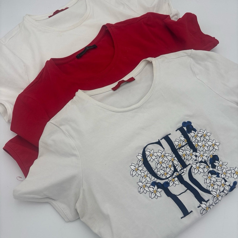 Carolina Herrera Red and White Skirt Set - Picture 8 of 16